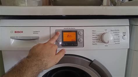 bosch logixx 8 sensitive çamaşır makinesi çoçuk kilidi nasıl açılır